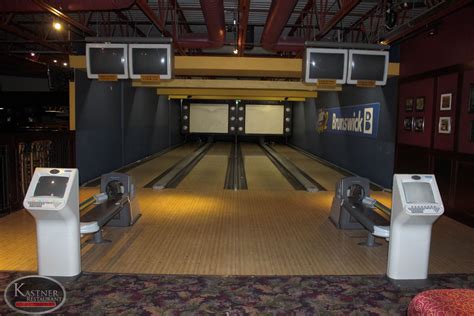 4 COMPLETE BRUNSWICK BOWLING LANES INCL. PINSETTER