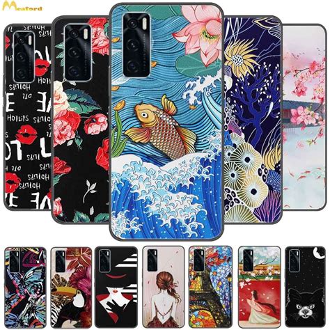 For Vivo V20 SE Case V2022 V2023 3D Relief Silicone Cover For Vivo Y70 ...