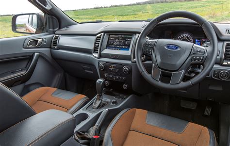 ford-ranger-wildtrak-interior - The Fast Lane Truck