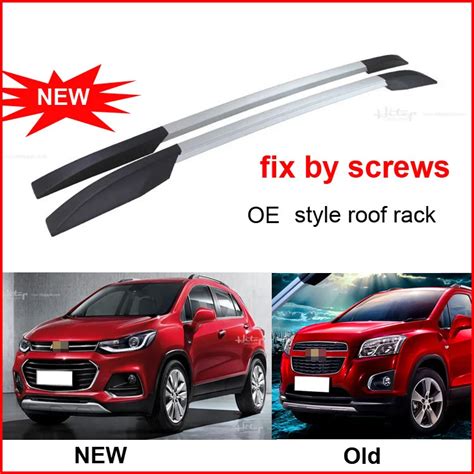 roof rail roof rack luggage bar for Chevrolet TRAX 2017, install by ...