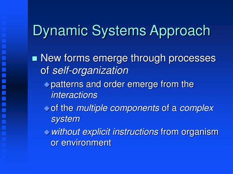 PPT - Dynamic Systems Theory PowerPoint Presentation - ID:261633