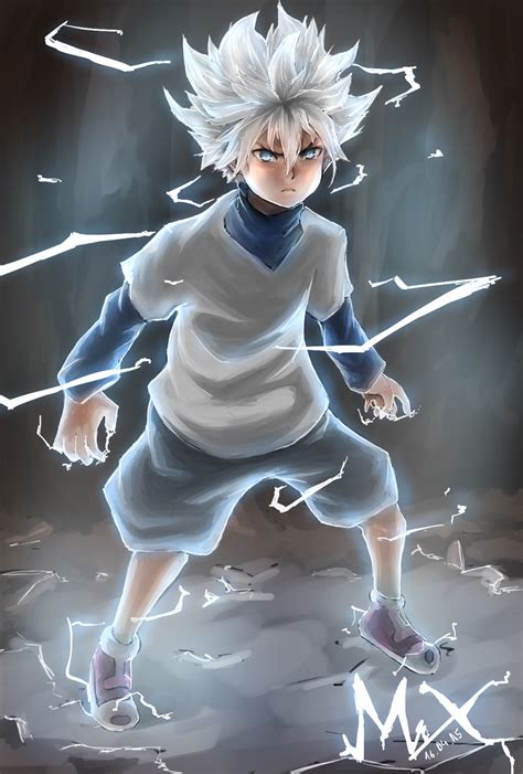 Killua Zoldyck in Godspeed Form by kyph98 on DeviantArt