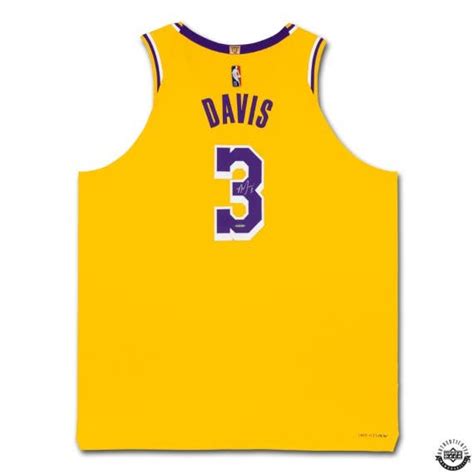 Anthony Davis Autographed 2021-22 Los Angeles Lakers Icon Edition ...