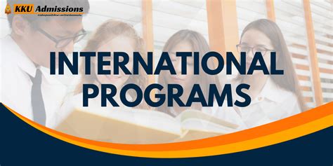 International Programs – KKU Admissions