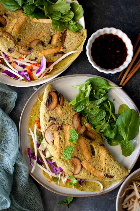 Vegan Banh Xeo Recipe | Cook's Hideout