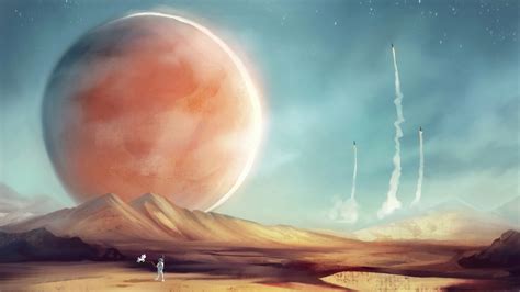 Astronaut On Mars 4k Wallpaper,HD Artist Wallpapers,4k Wallpapers ...