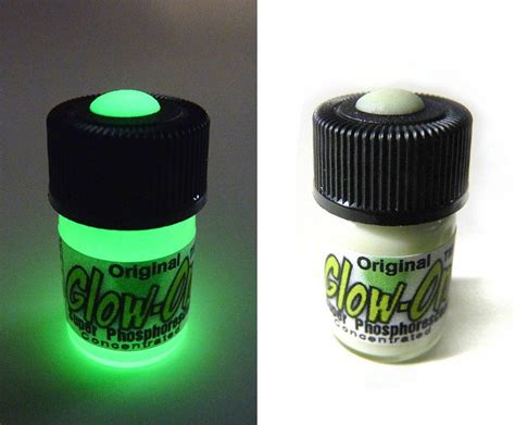 Glow-on® Super Phosphorescent Glow Paint Small 2.3 Ml Vial ORIGINAL - Etsy