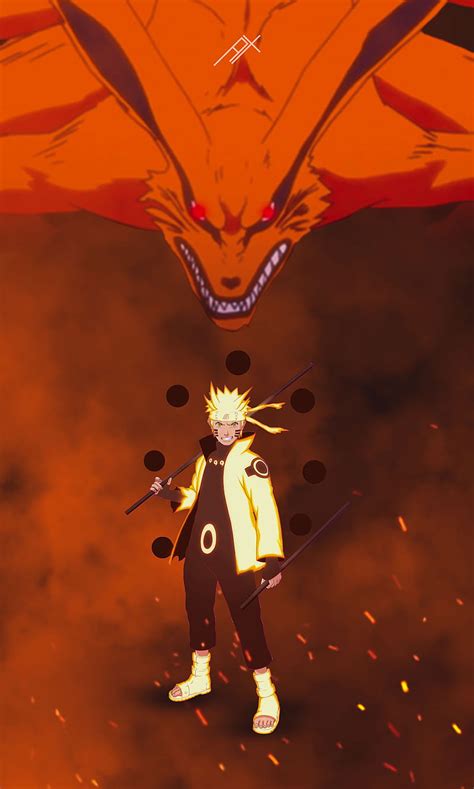 746 Wallpaper Naruto Dan Kurama Hd - MyWeb