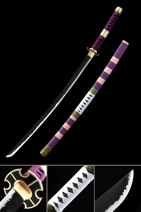 Luffy Sword | Handmade Luffy's Sword, Nidai Kitetsu Katana One Piece ...