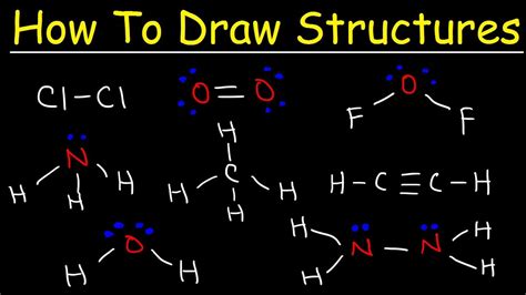 Steps To Follow In Drawing Lewis Structures