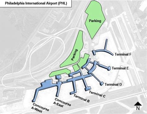 Philadelphia Airport Parking Map - emsekflol.com