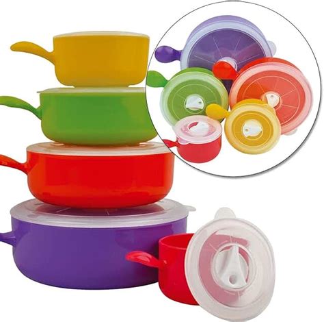 Amazon.co.uk: microwave dishes with lids