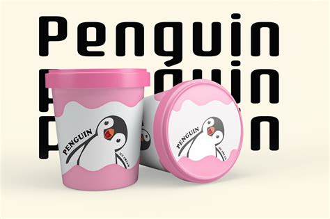 Penguin ice cream on Behance