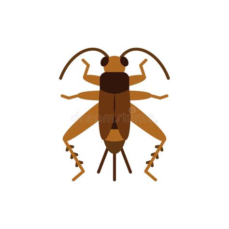 Cricket. Grig. Gryllus Campestris. Sketch of Stock Vector ...