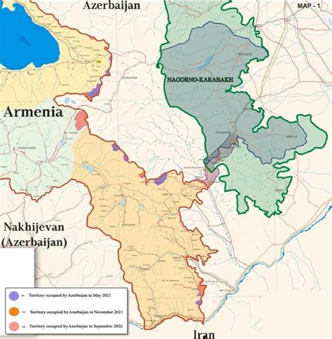 Armenia releases map of territories ‘seized by Azerbaijan’ since 2020