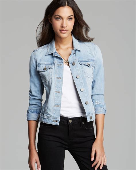 Paige Vermont Denim Jacket in Blue | Lyst