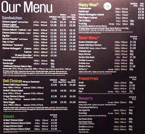 McDonald's Menu, Menu for McDonald's, Wimbledon, London - Zomato UK