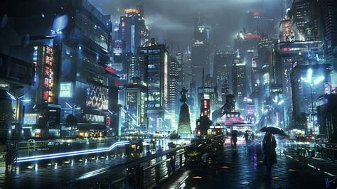 HD wallpaper: Sci Fi, City, Night | Wallpaper Flare