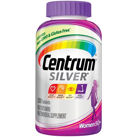 Centrum Silver Women 50+ Multivitamin Tablets - Shop Multivitamins at H-E-B