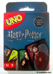 Uno Harry Potter Rules - Uno Rules