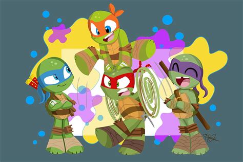 Mutant Ninja Turtles, Cute Ninja Turtles HD wallpaper | Pxfuel