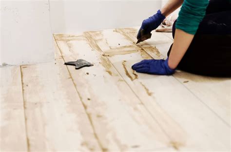 Removing Glued Down Vinyl Flooring – Flooring Guide by Cinvex