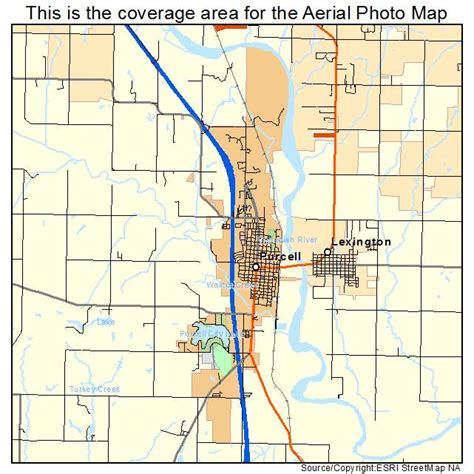 Aerial Photography Map of Purcell, OK Oklahoma