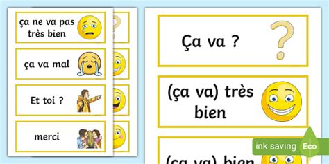 👉 French Flashcards - KS2 How Are You? (Teacher-Made)