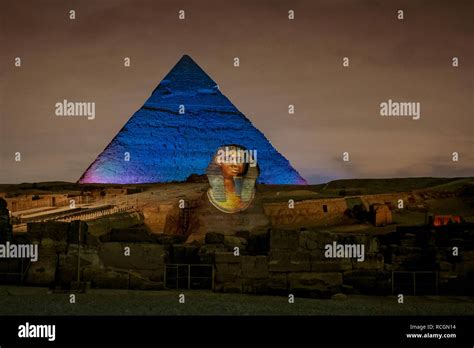 Great sphinx night hi-res stock photography and images - Alamy