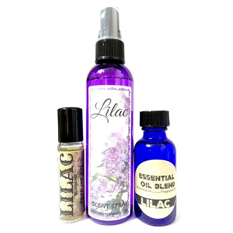 Combo Lilac 118.29 Ml Bottle Of Scent Spray, 29.5 Ml Bottle of Skin ...