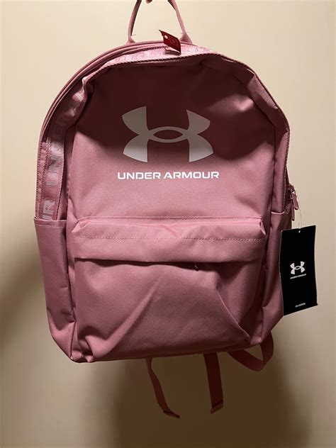 Under Armour Loudon Backpack (pink) on Carousell