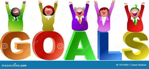 Goals Word Royalty-Free Stock Image | CartoonDealer.com #1014592