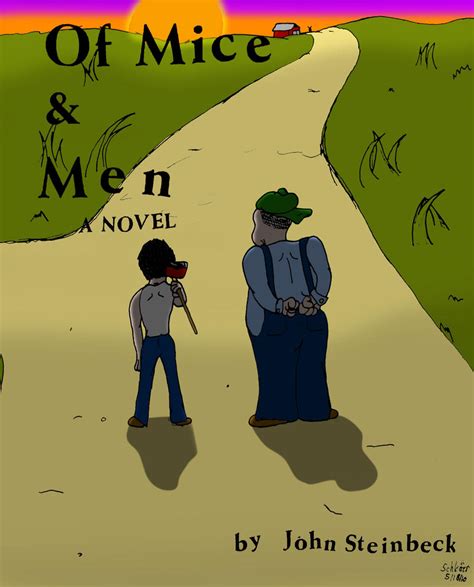 Of Mice and Men book cover by NWolfman on DeviantArt