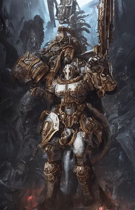 an concept art of the adeptus astartes queen, pale | Stable Diffusion