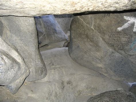 Islam Miracles: Cave of Hira. Inside view