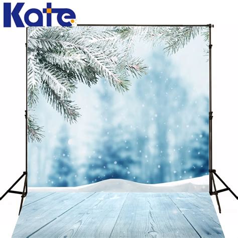 Kate Backdrop Frozen Snow Backgrounds For Photo Studio Winter Christmas ...