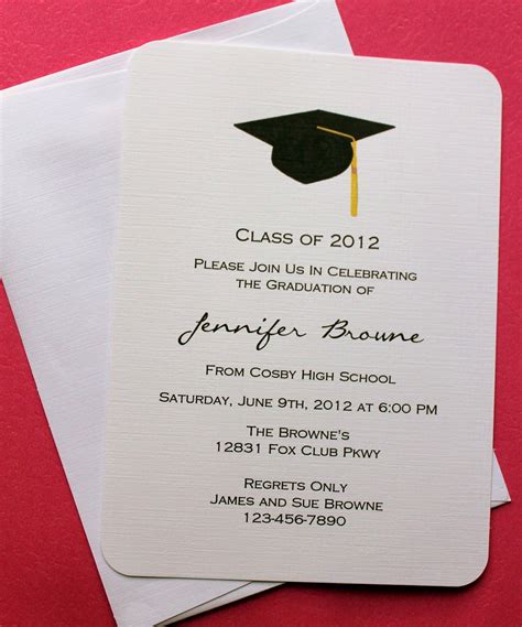 44+ College Graduation Party Invitation Wording Samples Gif | US ...