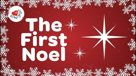 The First Noel with Lyrics ⭐️ Christmas Songs and Carols Chords - Chordify