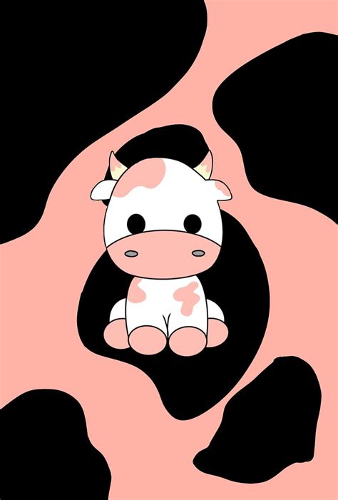 Emmy Cow Print Wallpaper Pink Wallpaper Backgrounds Cow Wallpaper | The ...