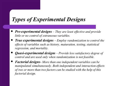 Experimental Research