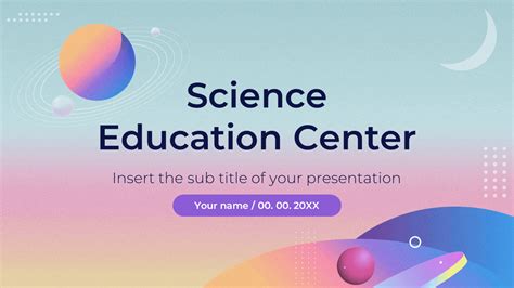 Science Education Center - Free Powerpoint templates and Google Slides ...