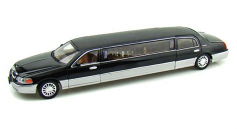 2003 Lincoln Limousine, Black - Superior 0702WB - 1/28 scale diecast ...