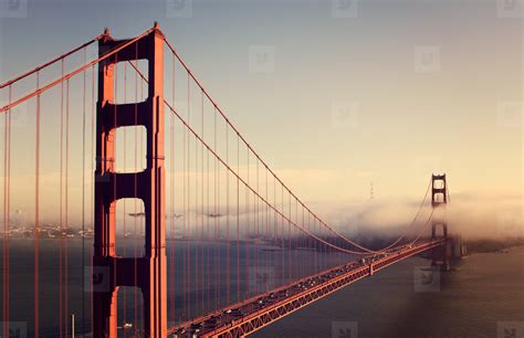 Golden Gate bridge fog stock photo (45256) - YouWorkForThem