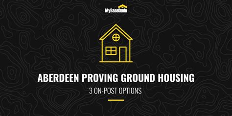 My Base Guide - Aberdeen Proving Ground Housing: 3 On-Post Options