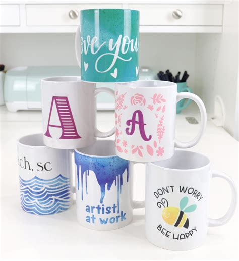 Personalized Mugs with Cricut Mug Press - Amy Latta Creations