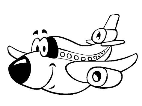 Free Airplane Coloring Pages To Print Out