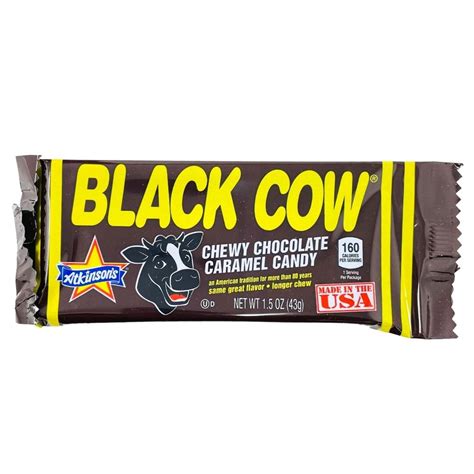 Black Cow Bar - 1.5oz | Candy Funhouse – Candy Funhouse CA