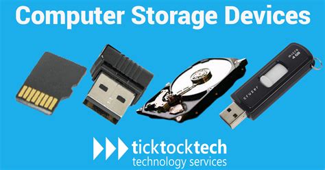 Computer storage devices: Types, Examples, and Features