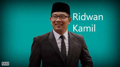 Biografi Ridwan Kamil, Arsitek Jenius yang Menjadi Politikus