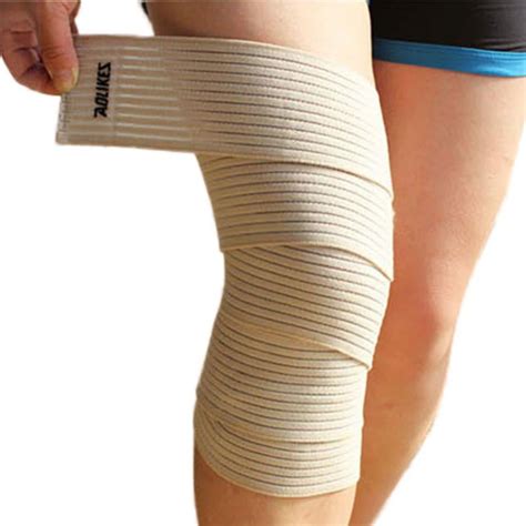 Extra Long Elastic Knee Wrap Compression Bandage Brace Support for Legs ...